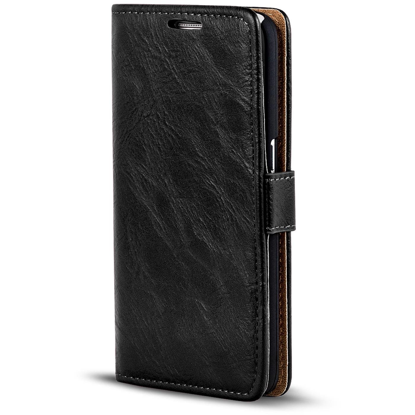 CoolGadget Handyhülle Retro Klapp Tasche Book Cover für Sony Xperia XZ3 6 Zoll, Schutzhülle Wallet Case Kartenfach Hülle für Sony Xperia XZ3