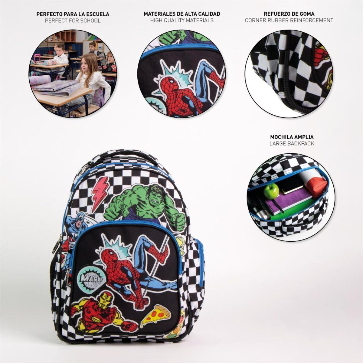 The AVENGERS Kinderrucksack Avengers Rucksack für Kinder Freizeitrucksack & Kinderrucksack (1-tlg)