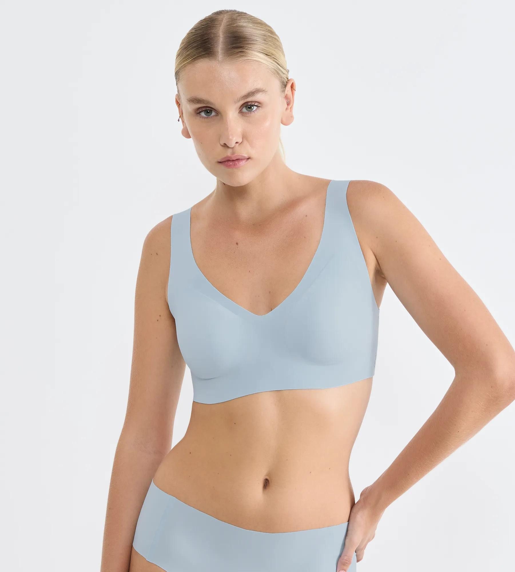 Sloggi Bralette ZERO Feel 2.0 mit herausnehmbaren Pads, mittlerer Halt, Mikrofaser