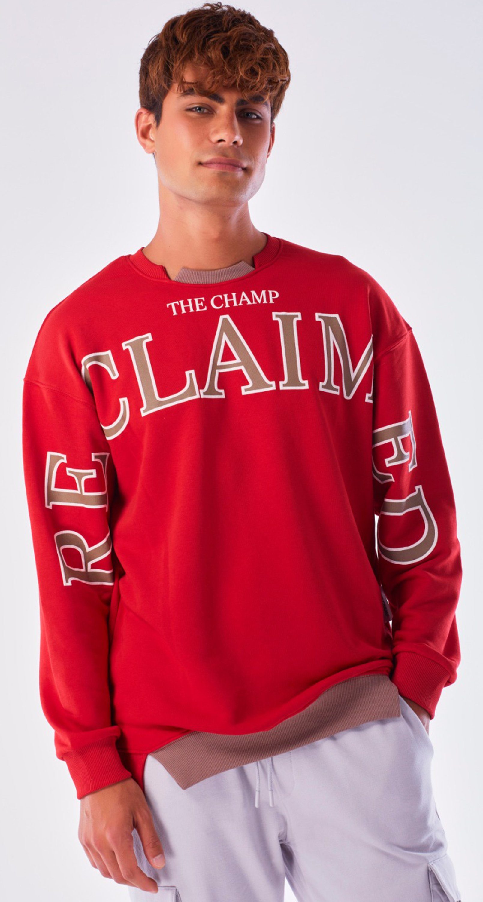 Megaman Jeans Sweatshirt Basic Sweatshirt Pullover günstig online kaufen