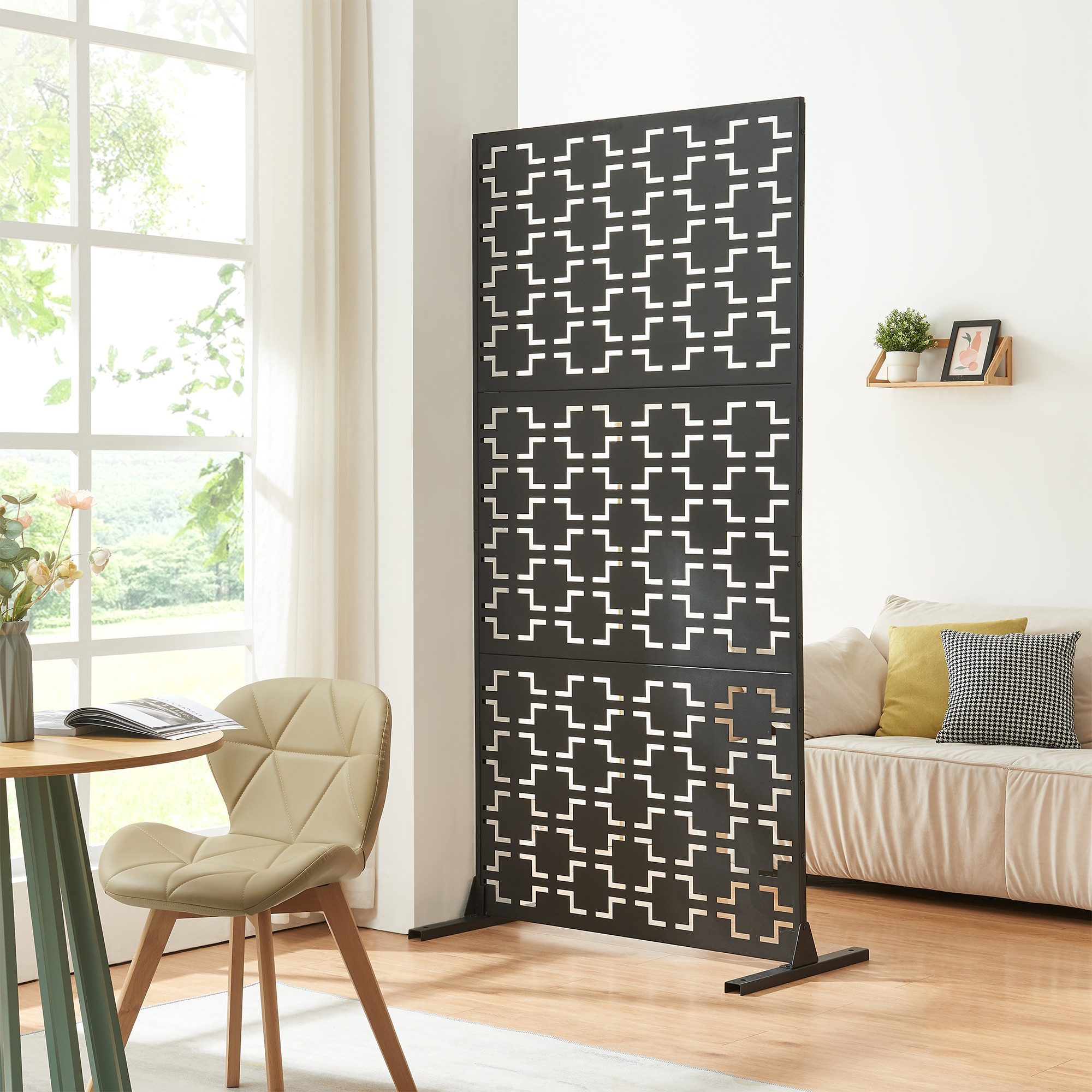 casa.pro Raumteiler, »Aaskis« Indoor verzinkter Stahl günstig online kaufen