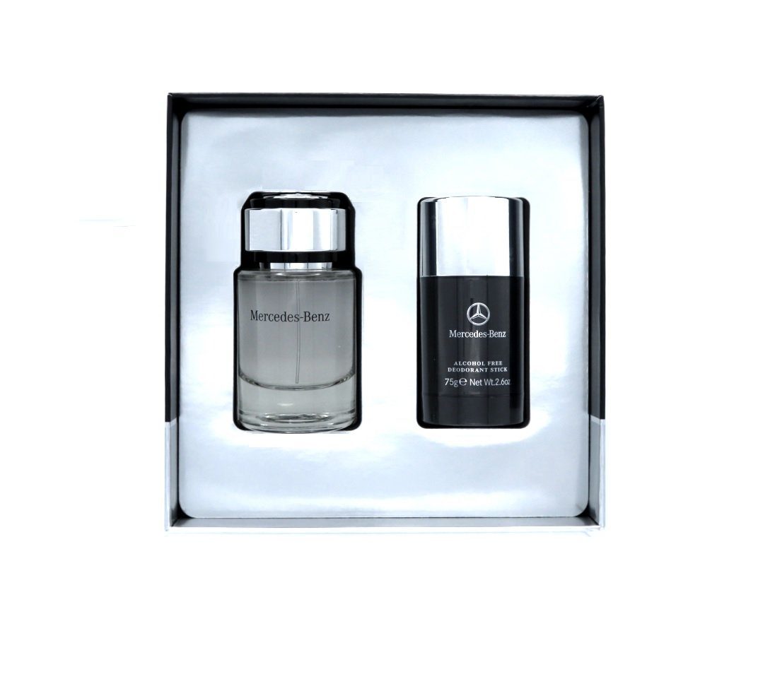 Mercedes Benz Eau de Toilette Mercedes-Benz for Men Geschenk Set EdT Spray 75 ml + Deodorant Stick 75 ml, 1-tlg.