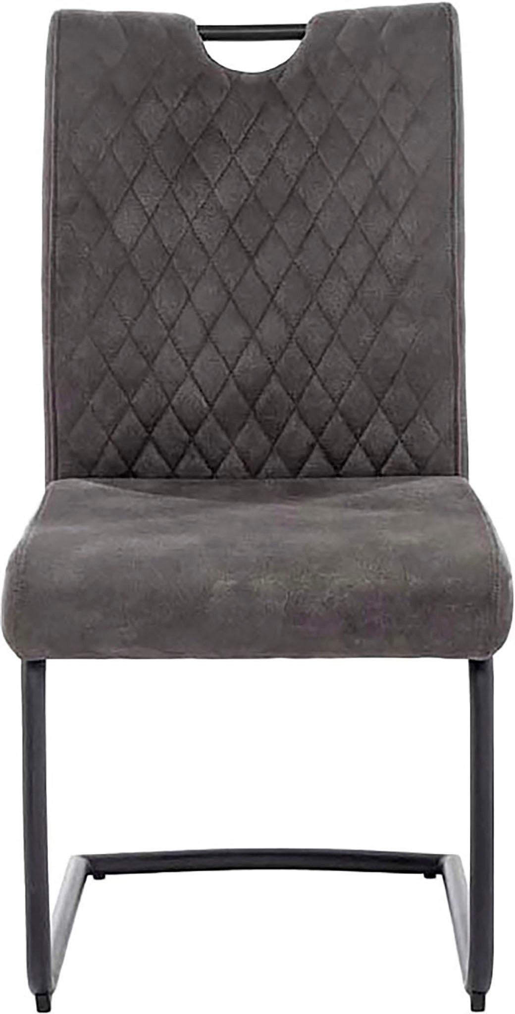 Jockenhöfer Gruppe Freischwinger Bonnie (Set, 2 St), Bis 150kg belastbar, XL-Sitzbreite, praktischer Griff im Rücken