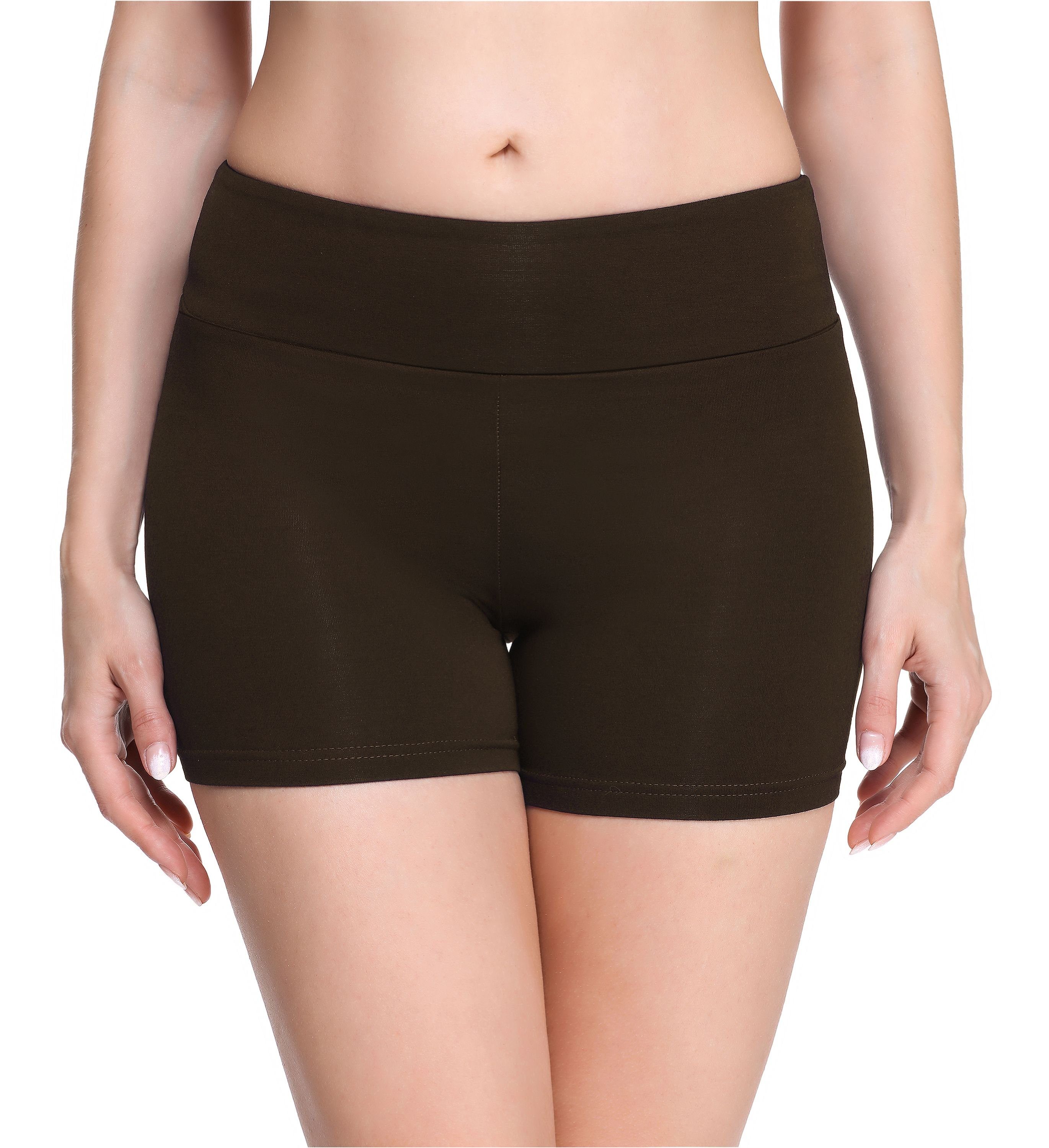 Merry Style Leggings Damen Shorts Radlerhose Unterhose Hotpants Boxershorts  MS10-284 (1-tlg) elastischer Bund