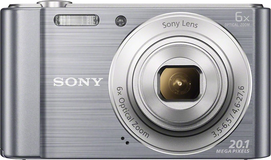 Sony »DSC-W810« Kompaktkamera (20,1 MP, 6x opt. Zoom,  Gesichtserkennungstechnologie für bis zu 8 Gesichter (Kontrast, Helligkeit,  Farbe) online kaufen | OTTO