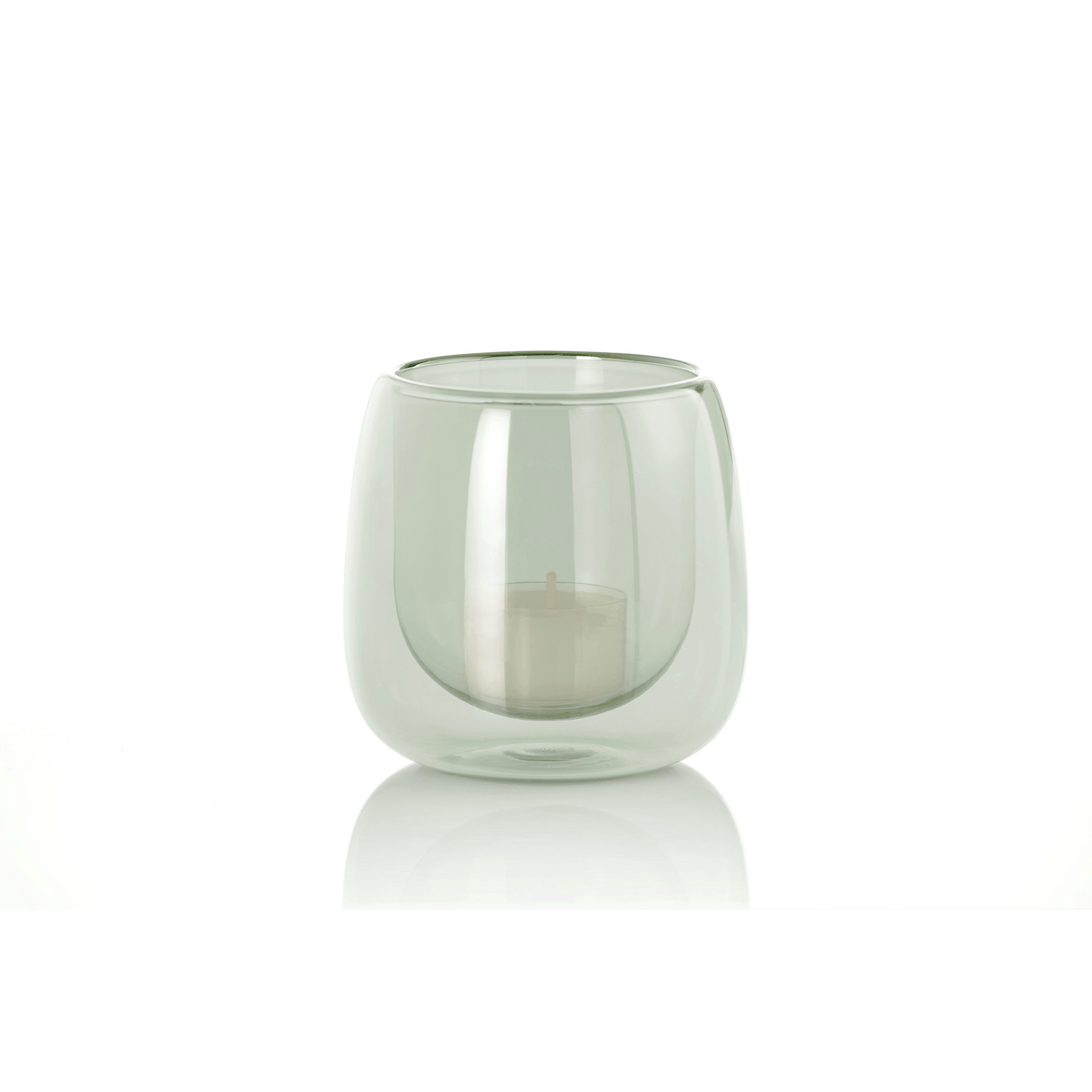 AdHoc Windlicht Yuna, mundgeblasenes Unikat im skandinavischen Design