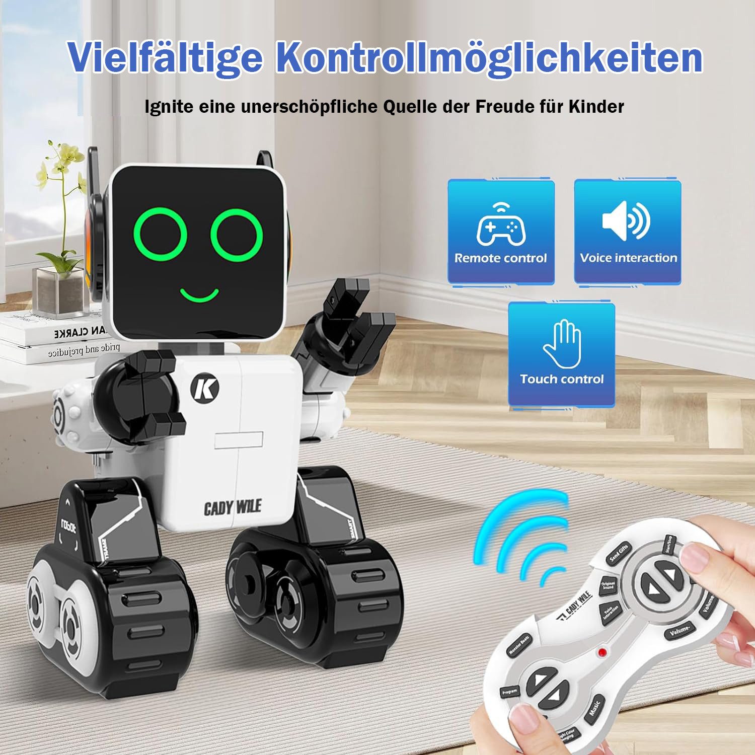 Fanttik RC-Roboter Roboter Spielzeug für Kinder, Intelligente RC-Roboter mi günstig online kaufen