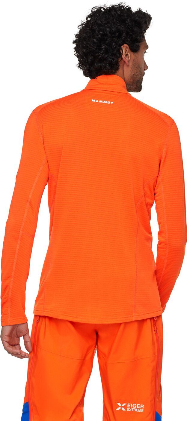 Mammut T-Shirt Eiger Nordwand Advanced FL Half Zip Pull Men EIGER ORANGE