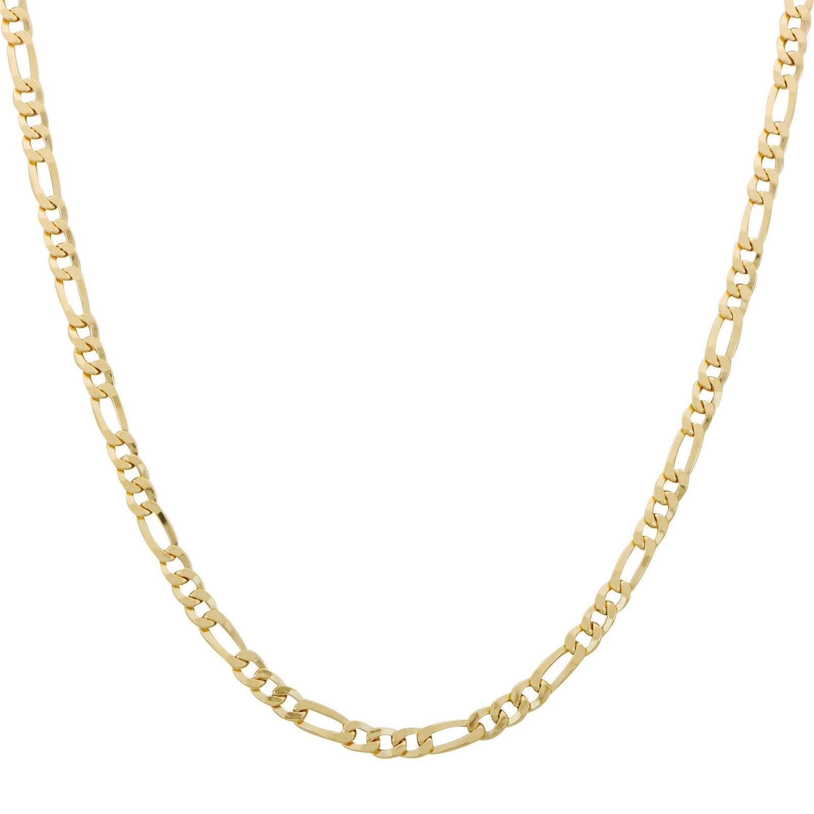 Tony Fein Goldkette Figarokette 4mm 585er günstig online kaufen