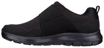 Skechers FLEX ADVANTAGE 4.0-UPSHIFT Slip-On Sneaker Slipper, Freizeitschuh im monochromen Look