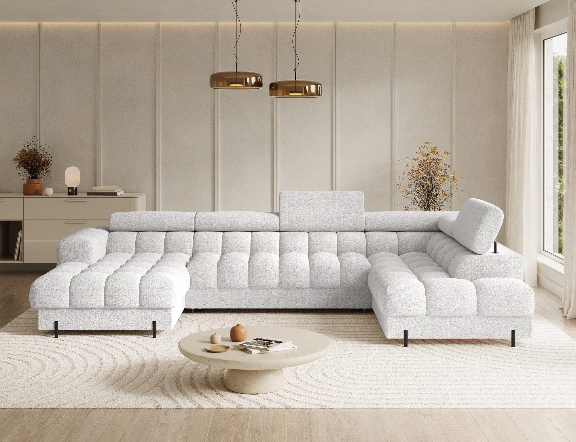 Lukas Möbel Wohnlandschaft Deisgner XXL-Sofa in günstig online kaufen
