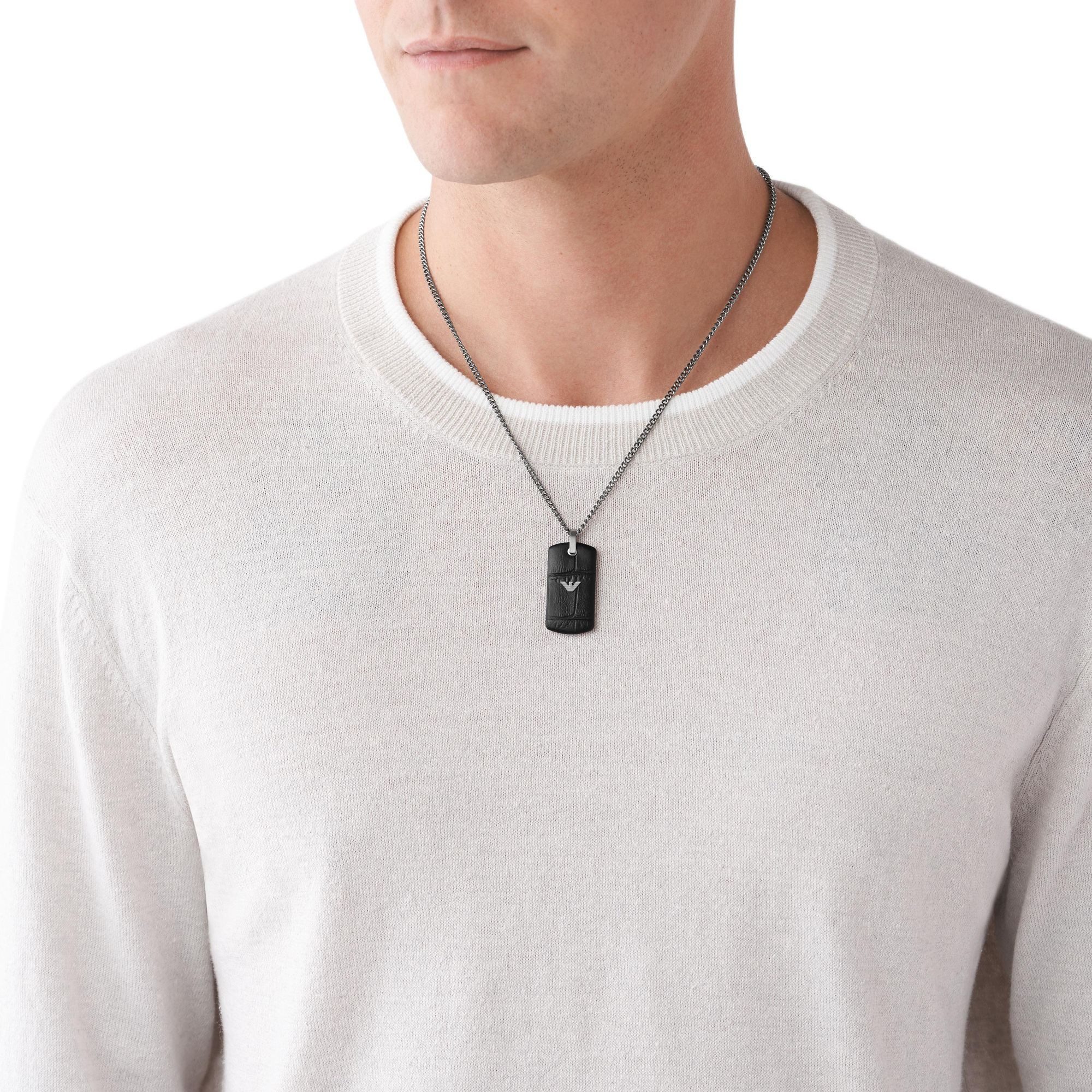 Emporio Armani Edelstahlkette Emporio Ar... Emporio Armani Edelstahlkette Emporio Ar...