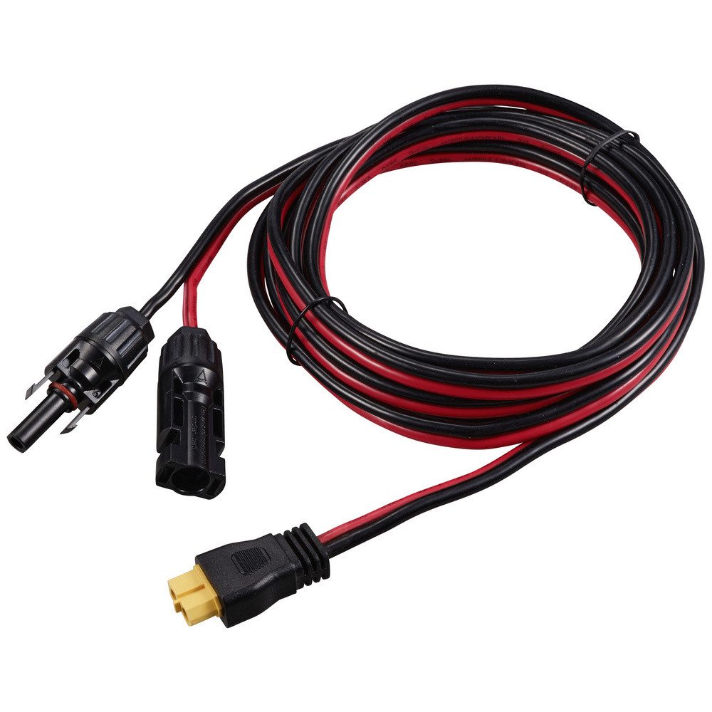 TRU COMPONENTS Rundstecker Solarstecker auf XT60 Buchsenstecker Kabelänge 3000 mm TC-12195652 Sc, TC-12195652