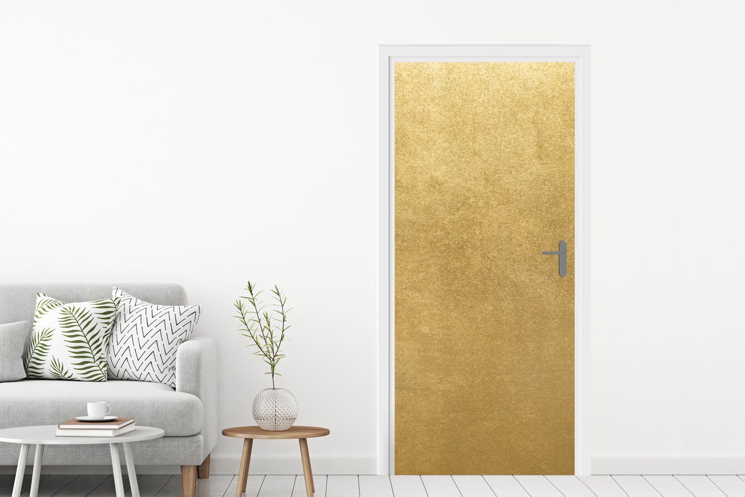 MuchoWow Türtapete Gold - Luxus - günstig online kaufen