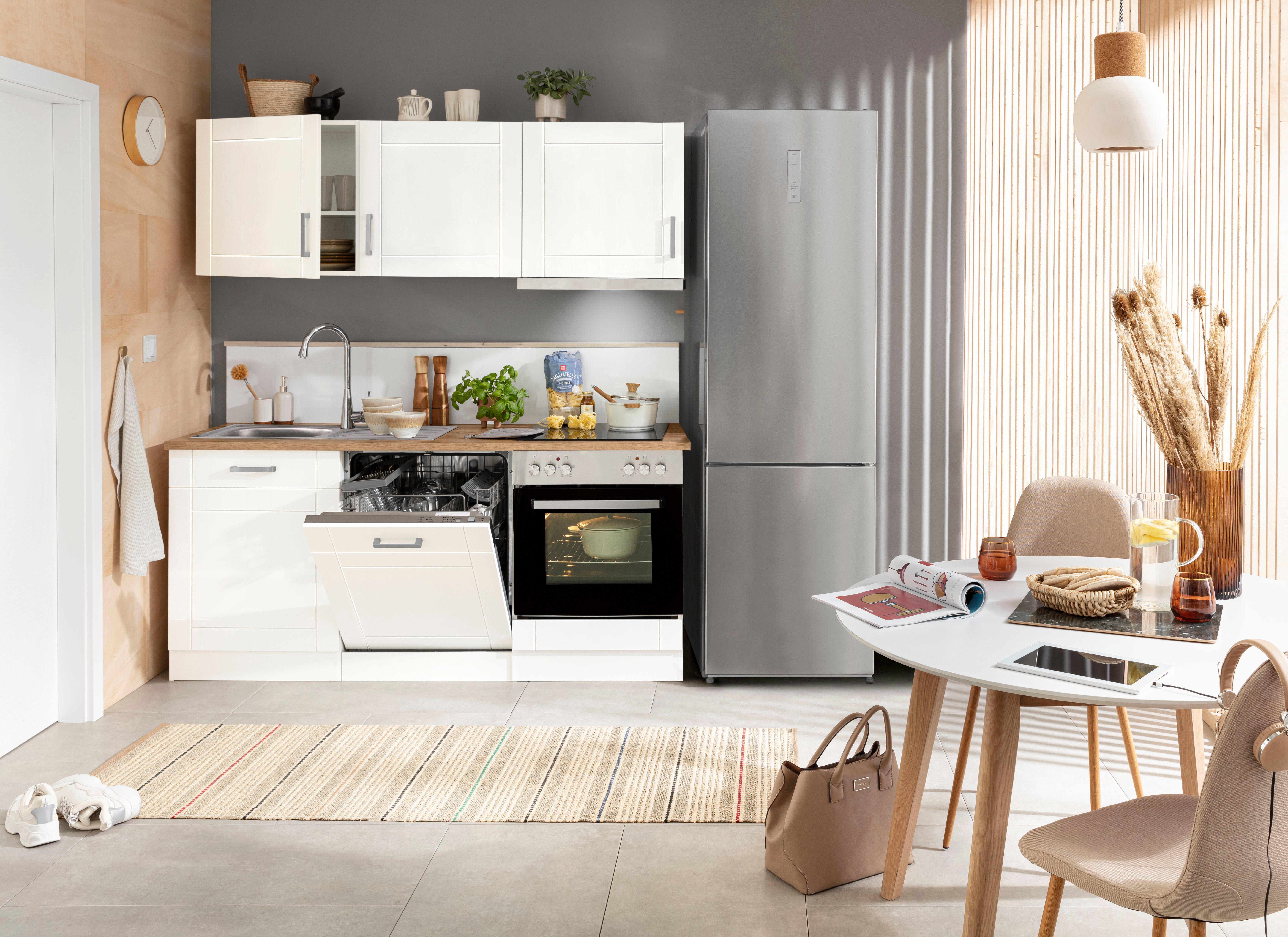 KOCHSTATION Küchenzeile KS-Tinnum, mit E-Geräten, Breite 180 cm günstig online kaufen