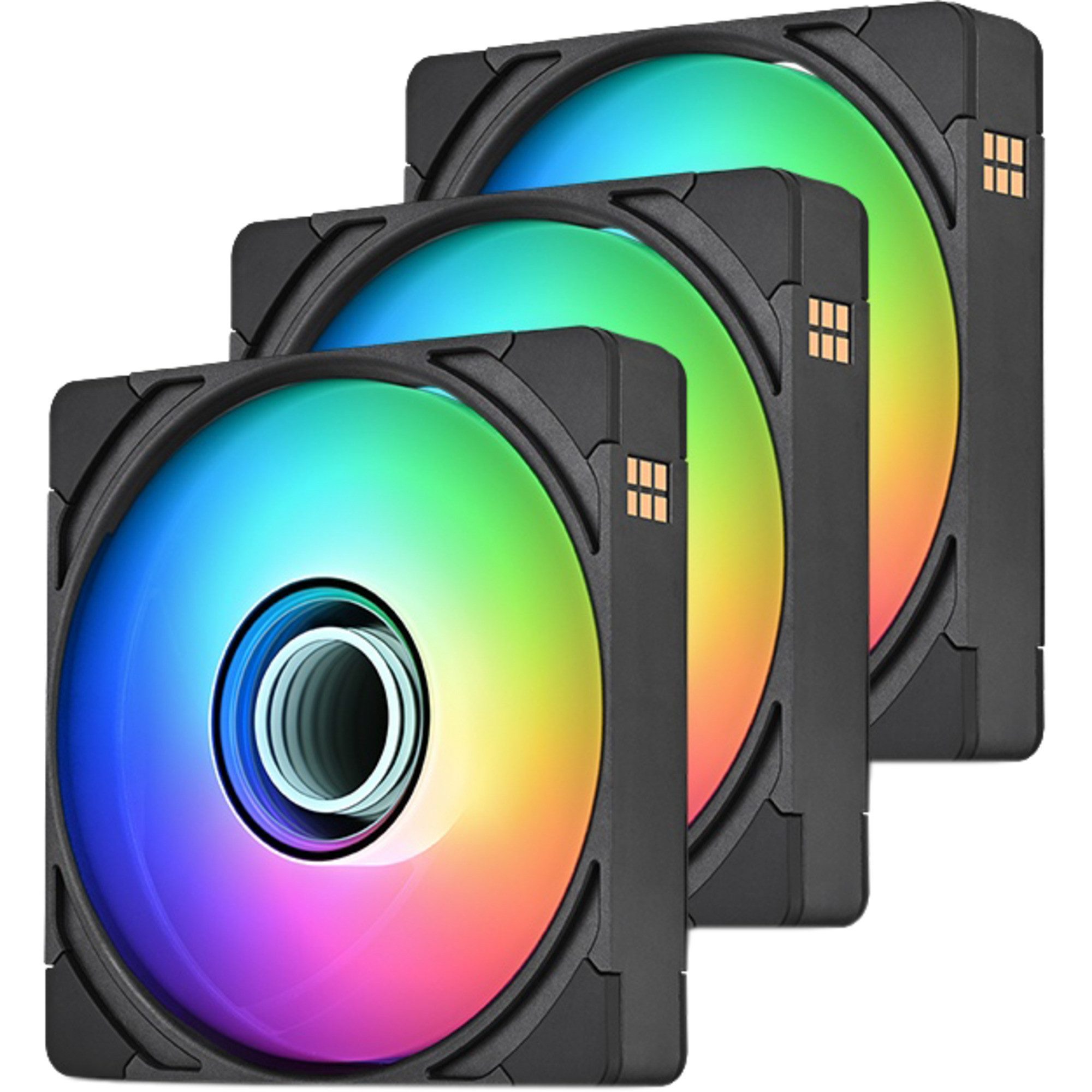 Thermaltake Gehäuselüfter Thermaltake CT120 EX INFINITY, Gehäuselüfter, (3er