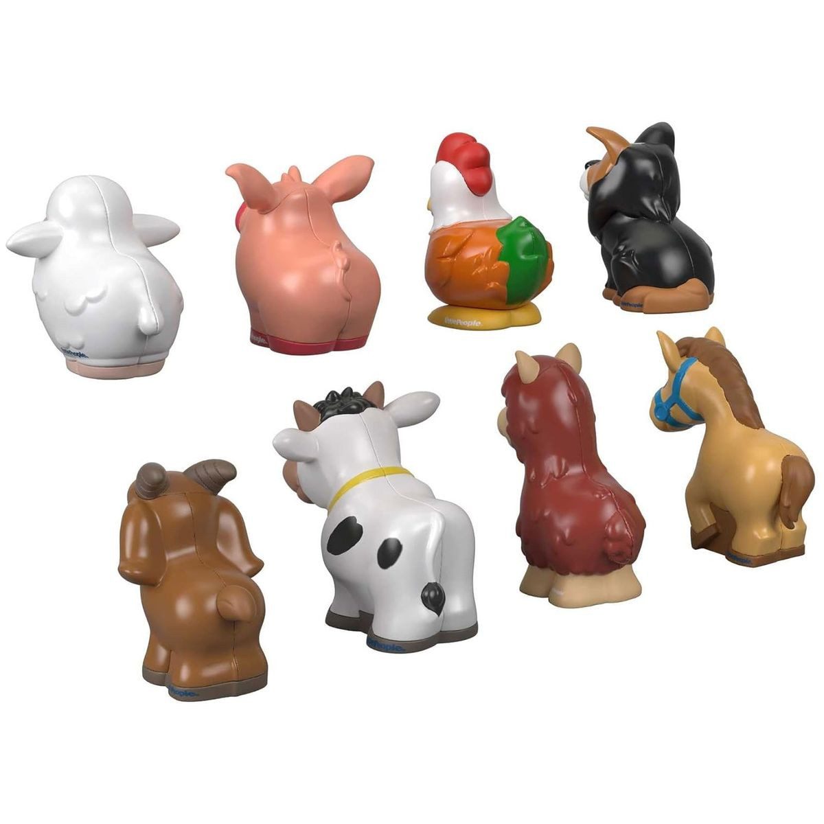 Mattel® Spielfigur Mattel GFL21 - Little People - Bauernhof-Set, 8 Tierfiguren