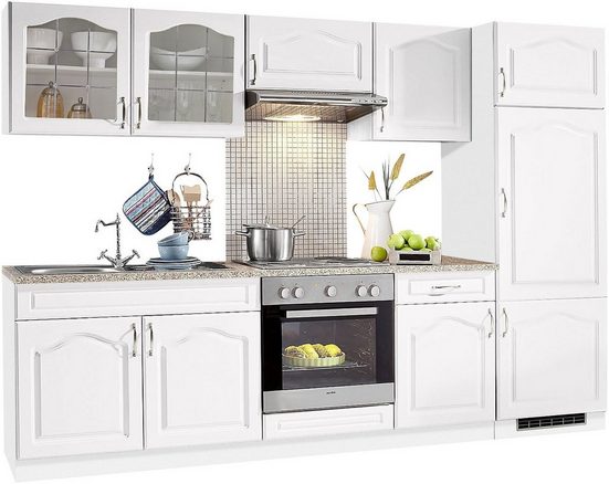 wiho Küchen Küchenzeile »Linz«, ohne E-Geräte, Breite 270 cm