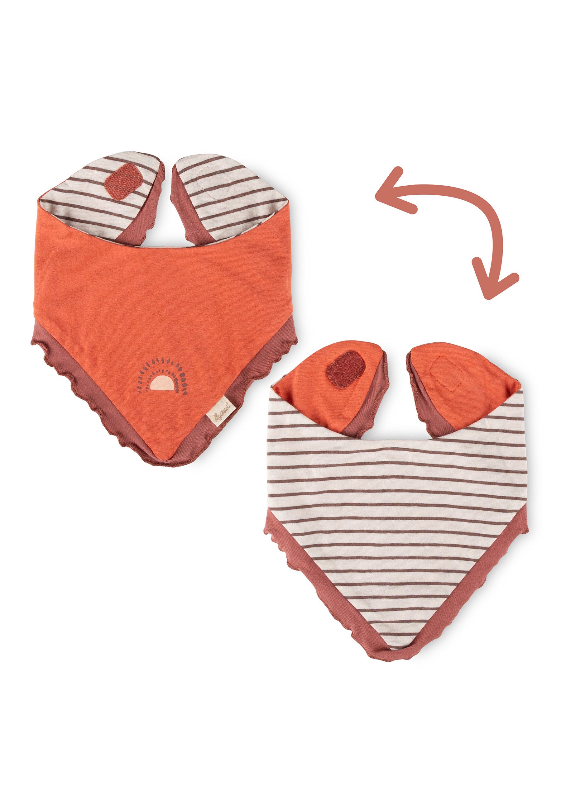 Sigikid Halstuch Wendehalstuch Savanne für Babys Mädchen, (1-St)