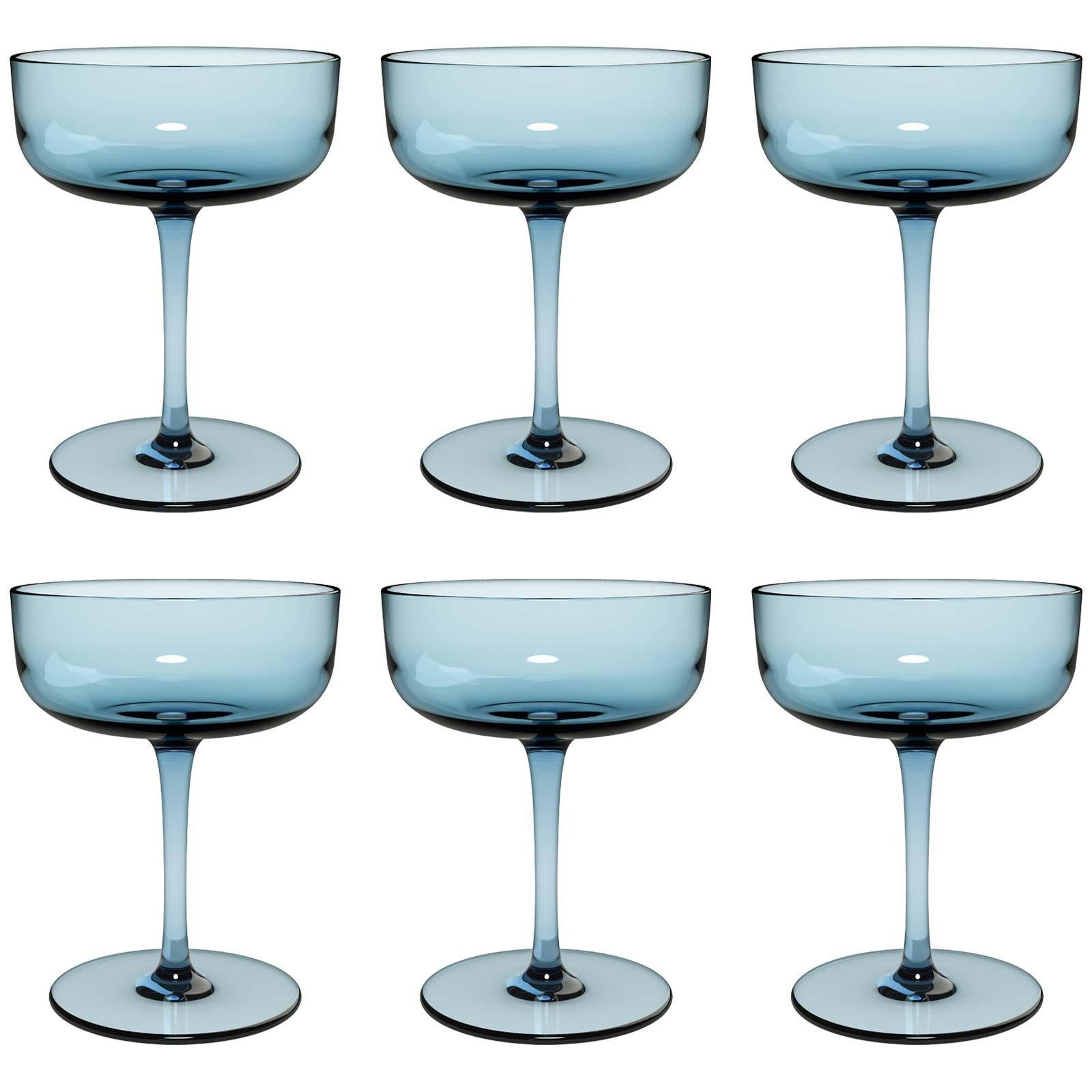 like. by Villeroy & Boch Sektglas Like Glass Sektschalen / Dessertschalen 100 ml, 6-tlg., Glas