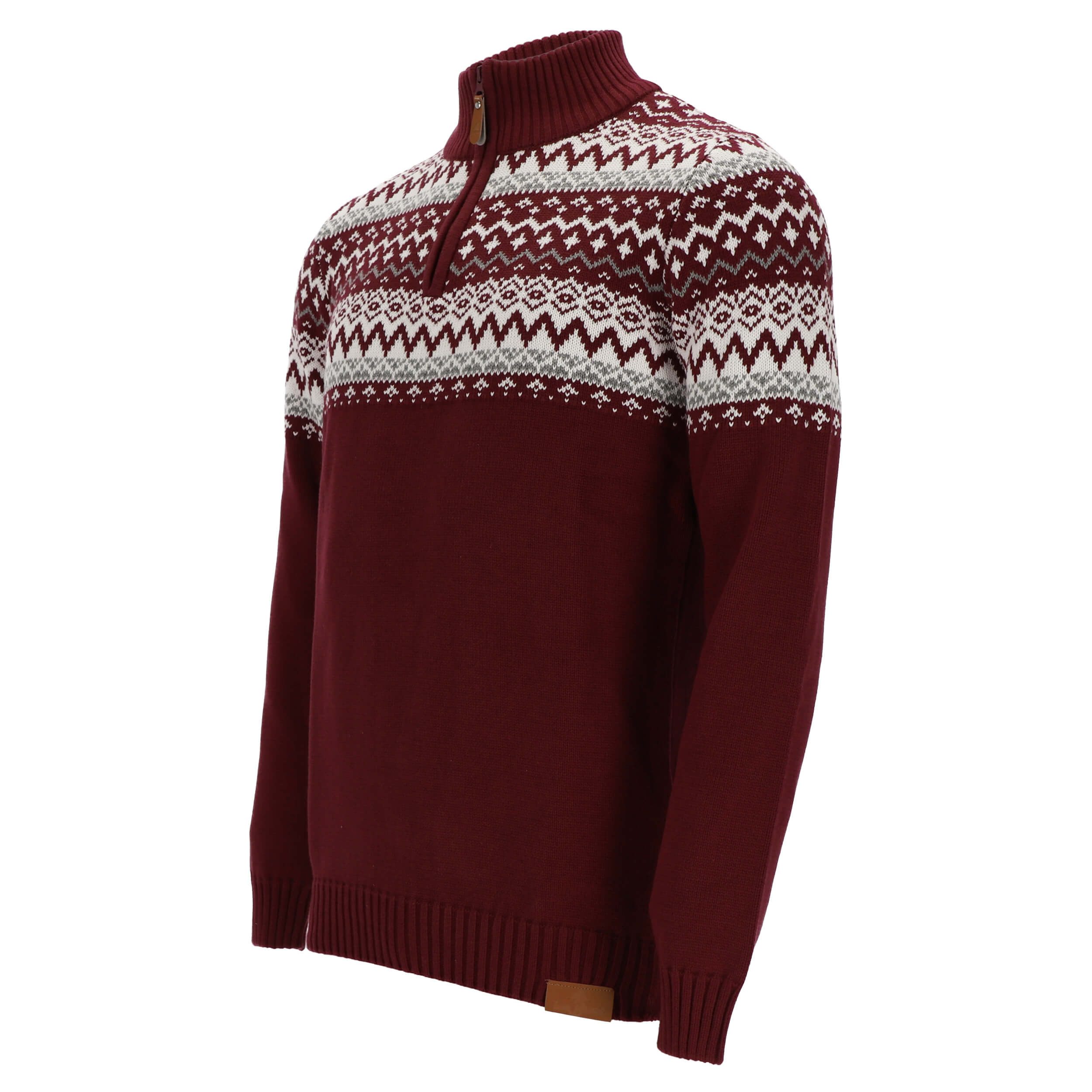 tomBrook Troyer Herren Strickpullover mit Norweger-Muster - Pullover mit Tr günstig online kaufen