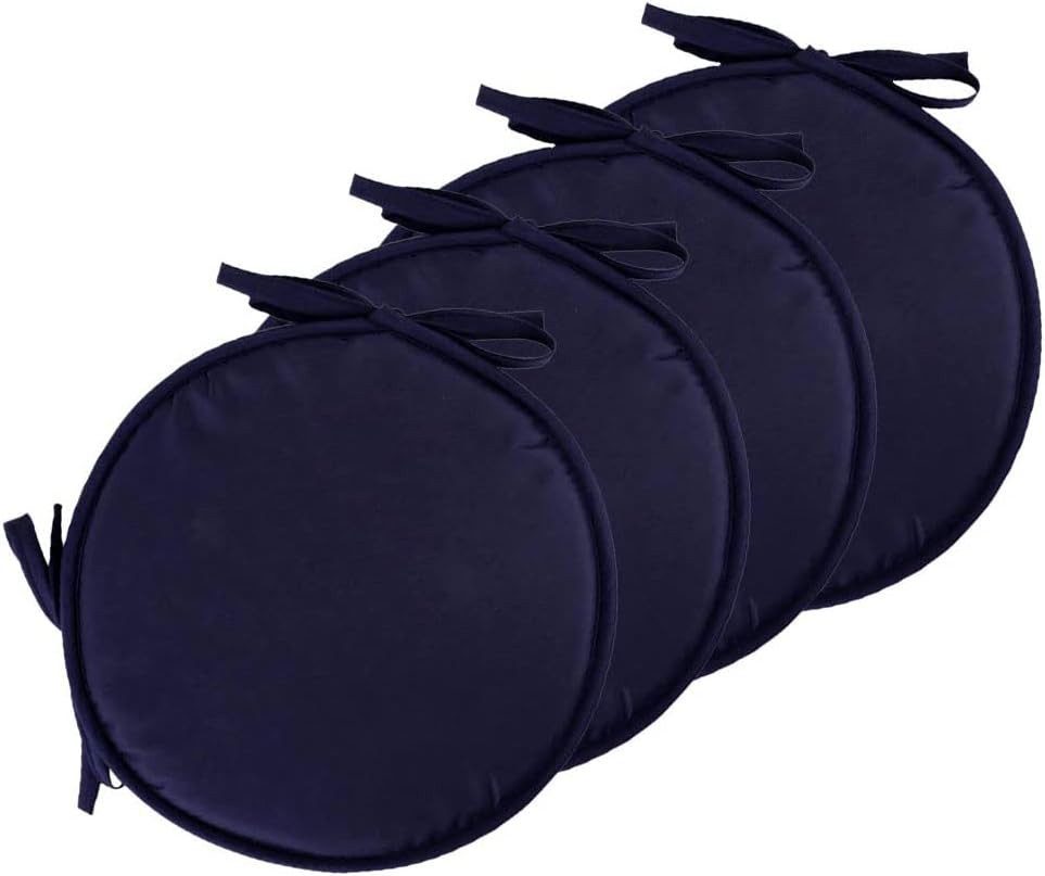 Coonoor Подушки Подушки 4er Set rund aus Filz Ø 30cm, strapazierfähig, für Innen & Außen