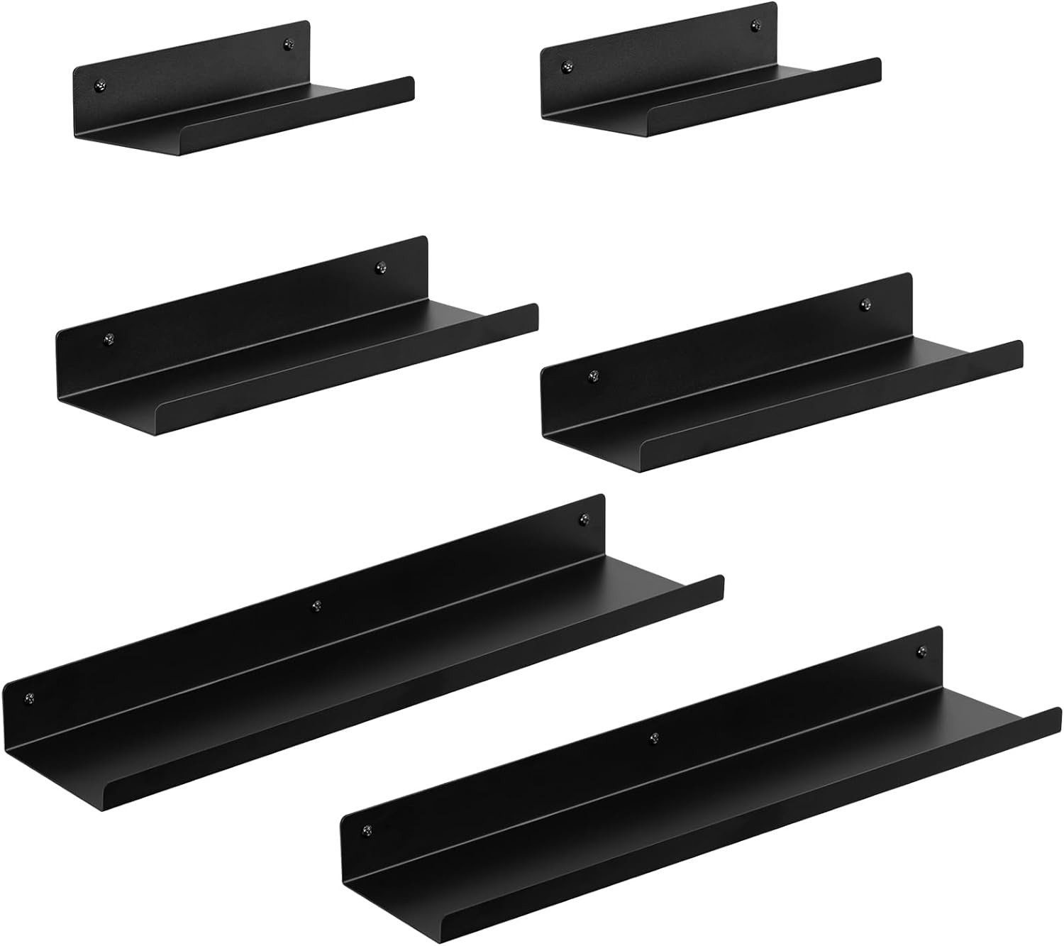 EUGAD Wandregal, 6-tlg., 6er Set, Metall günstig online kaufen