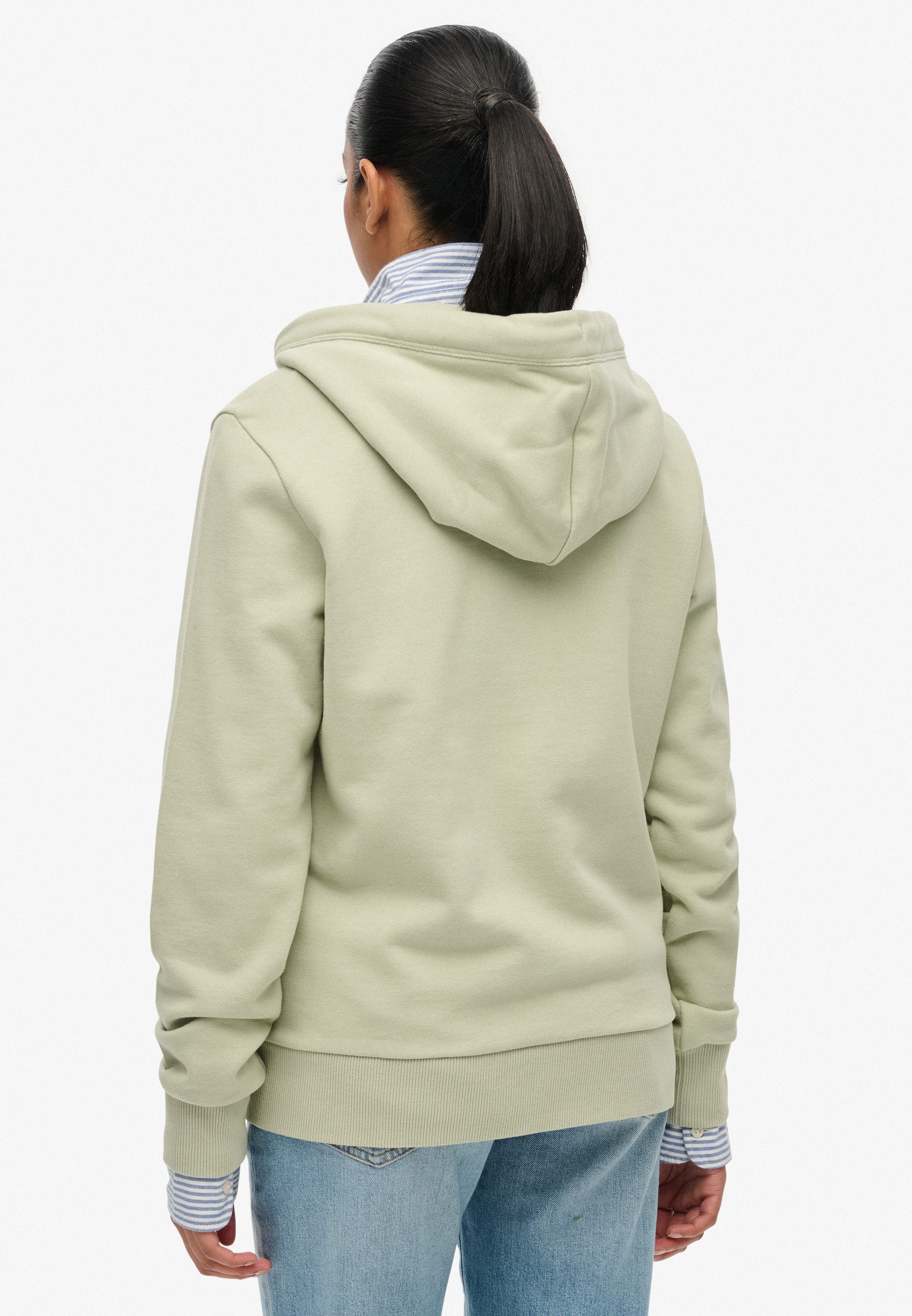 Superdry Kapuzensweatjacke ESSENTIAL LOGO ZIPHOOD HB günstig online kaufen