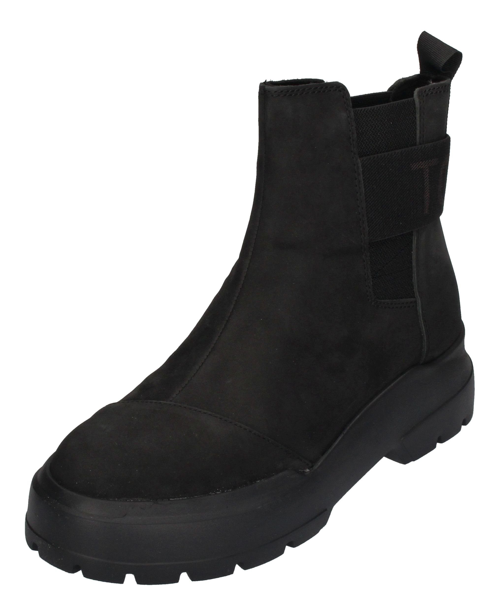 TOMS ALPARGATA COMBAT 10018983 Stiefelette Black Leather