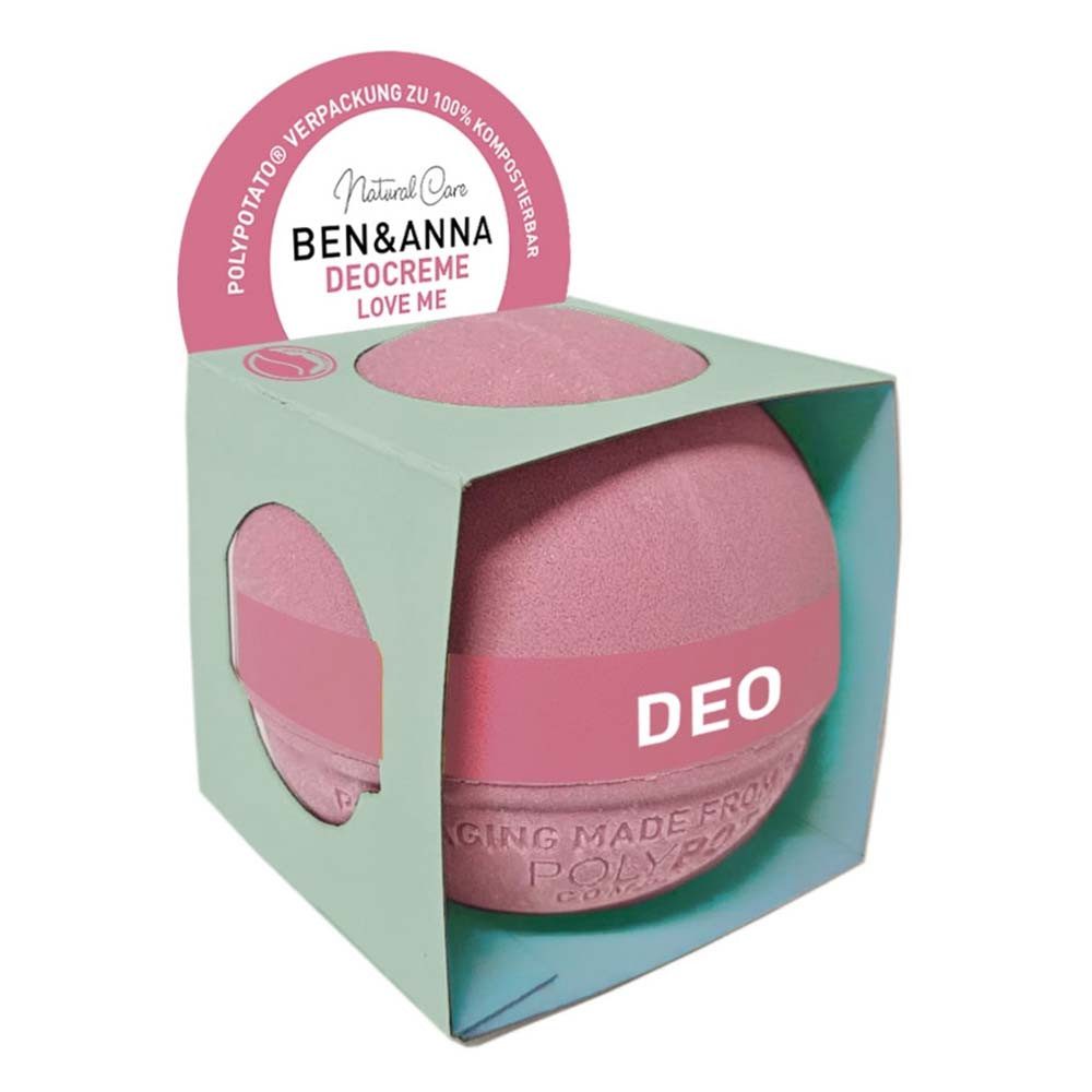 Ben & Anna Deo-Stift PolyPotato® Deocreme - Love Me 40g