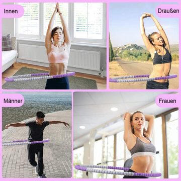 GOLDEN Hula-Hoop-Reifen Hula Hoop Reifen, Hula Hoop zur Gewichtsabnahme und Massage (1,2 kg) (Fitness set)