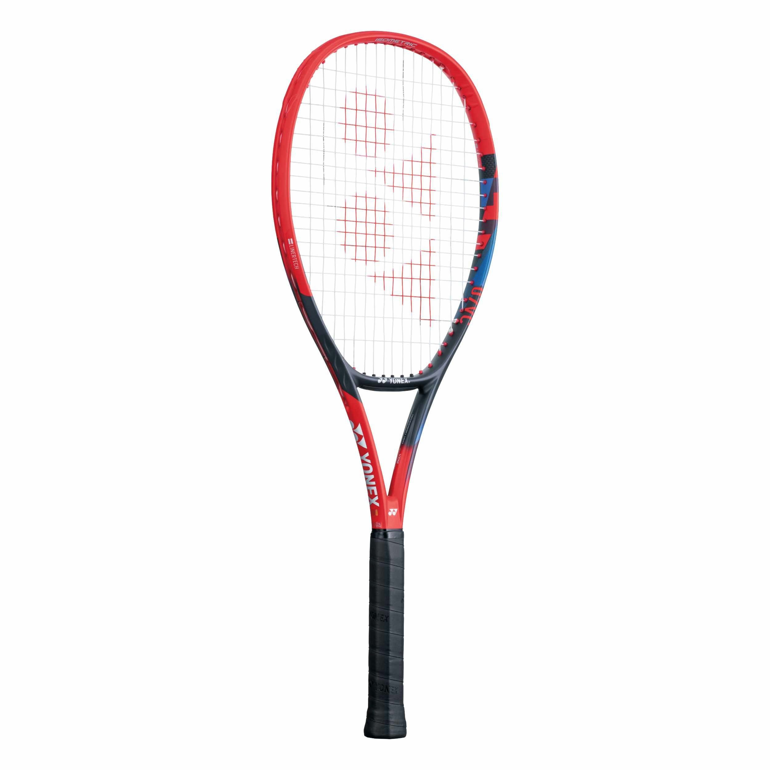 Yonex Tennisschläger VCore (7th Generation) #23 Feel 100in/250g/Allround rot - besaitet