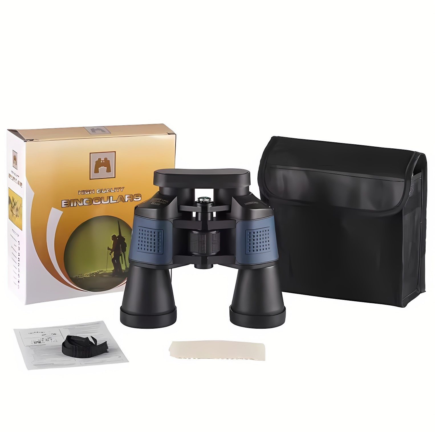 POPOLIC Professionelles HD-Fernglas, Outdoor Fernglas (leicht und tragbar, ideal für Vogelbeobachtung/Sport/Jagd/Reisen)