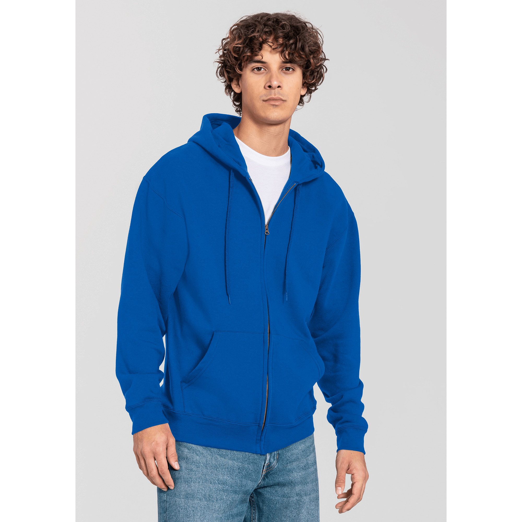 Fruit of the Loom Sweatjacke Iconic Premium Kapuzen Sweatjacke – Bild 2 von 5