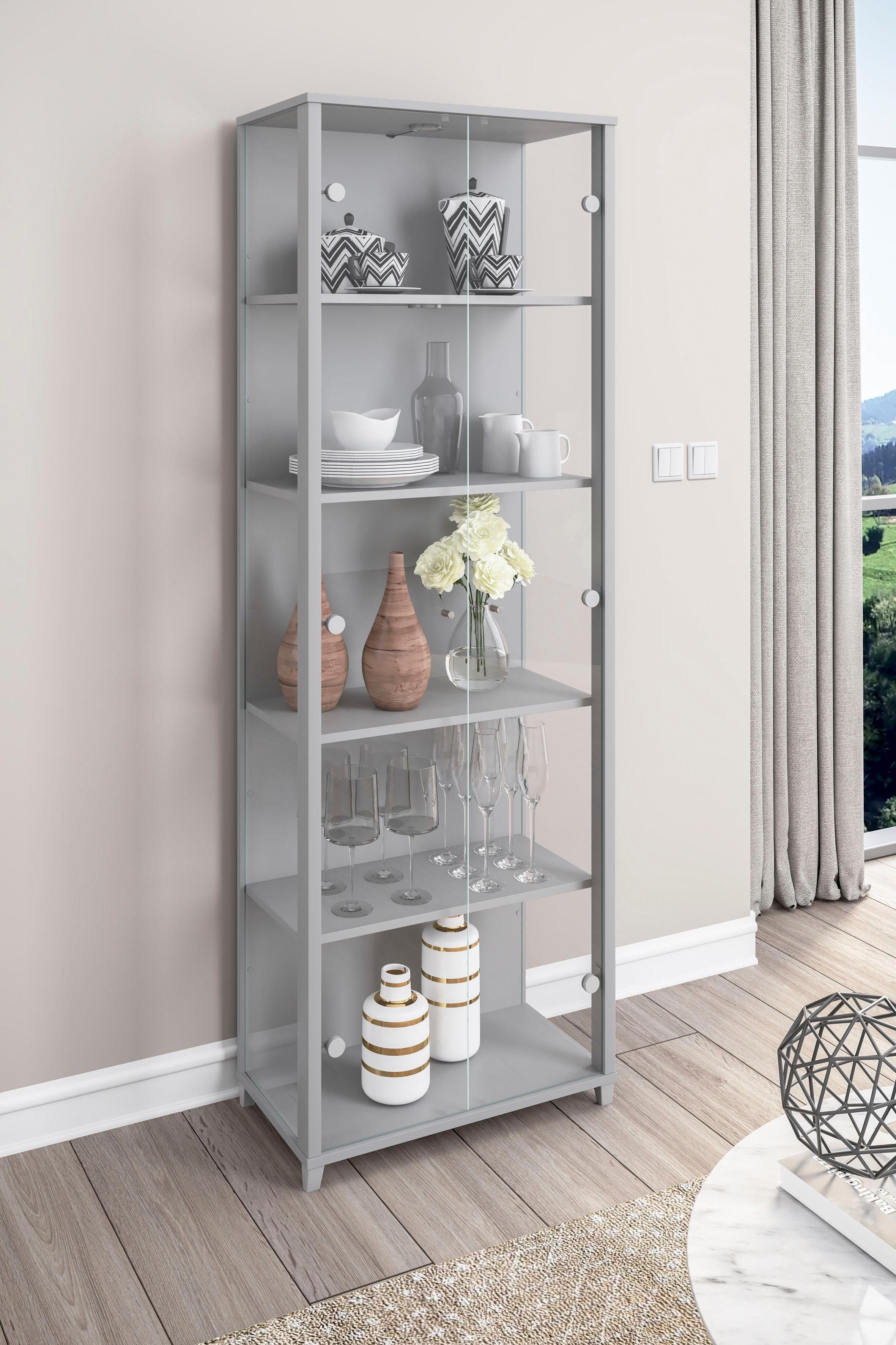 OPTIMA fif Silber möbel Vitrine