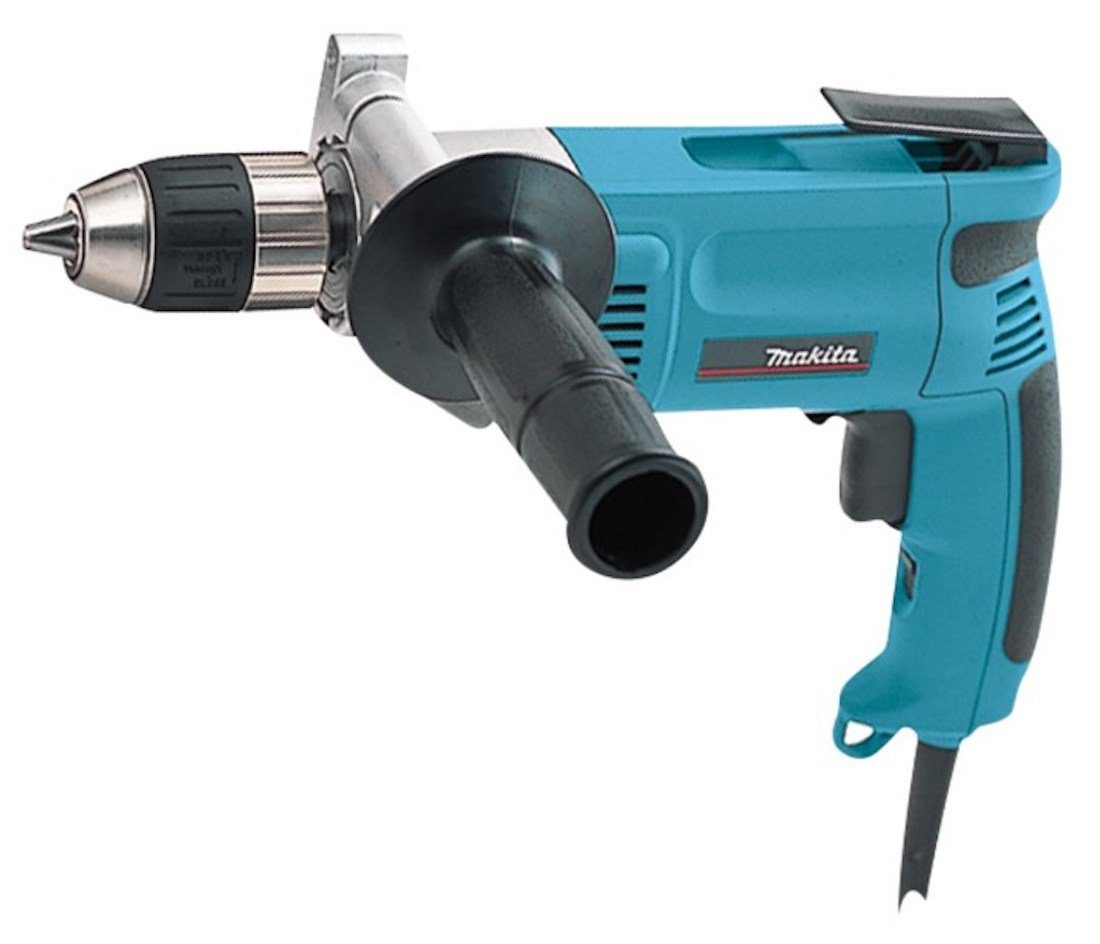 Makita Bohrmaschine DP4001 Bohrmaschine 750W, Schnellspannbohfutter, 230V  V, (1 x Makita DP4001 Bohrmaschine ; Seitengriff ; Schnellspannbohrfutter)