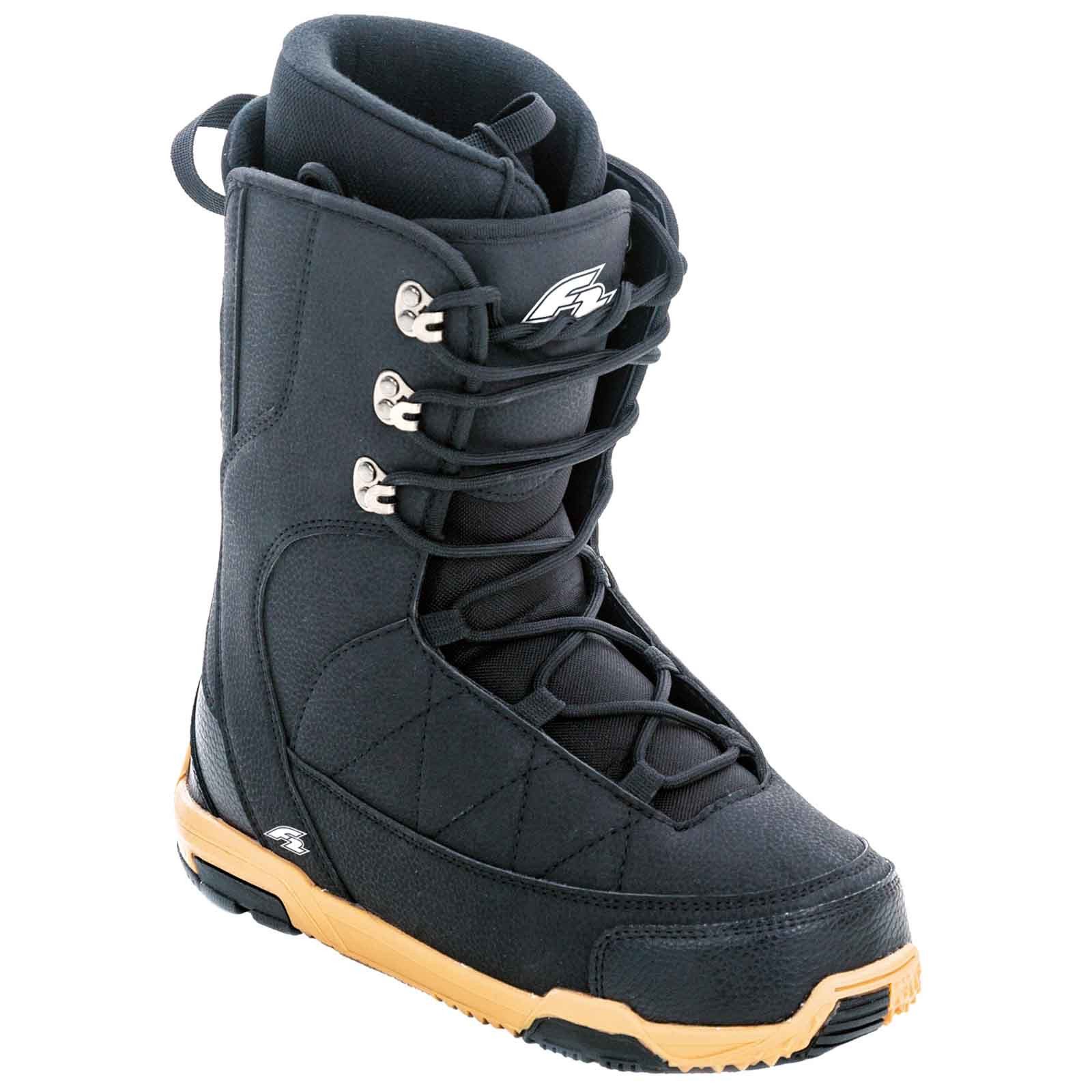 F2 F2 Herren Snowboard Softboots Concept Gr. 42 (MP 27,0) Schwarz 2024/25 Snowboardboots