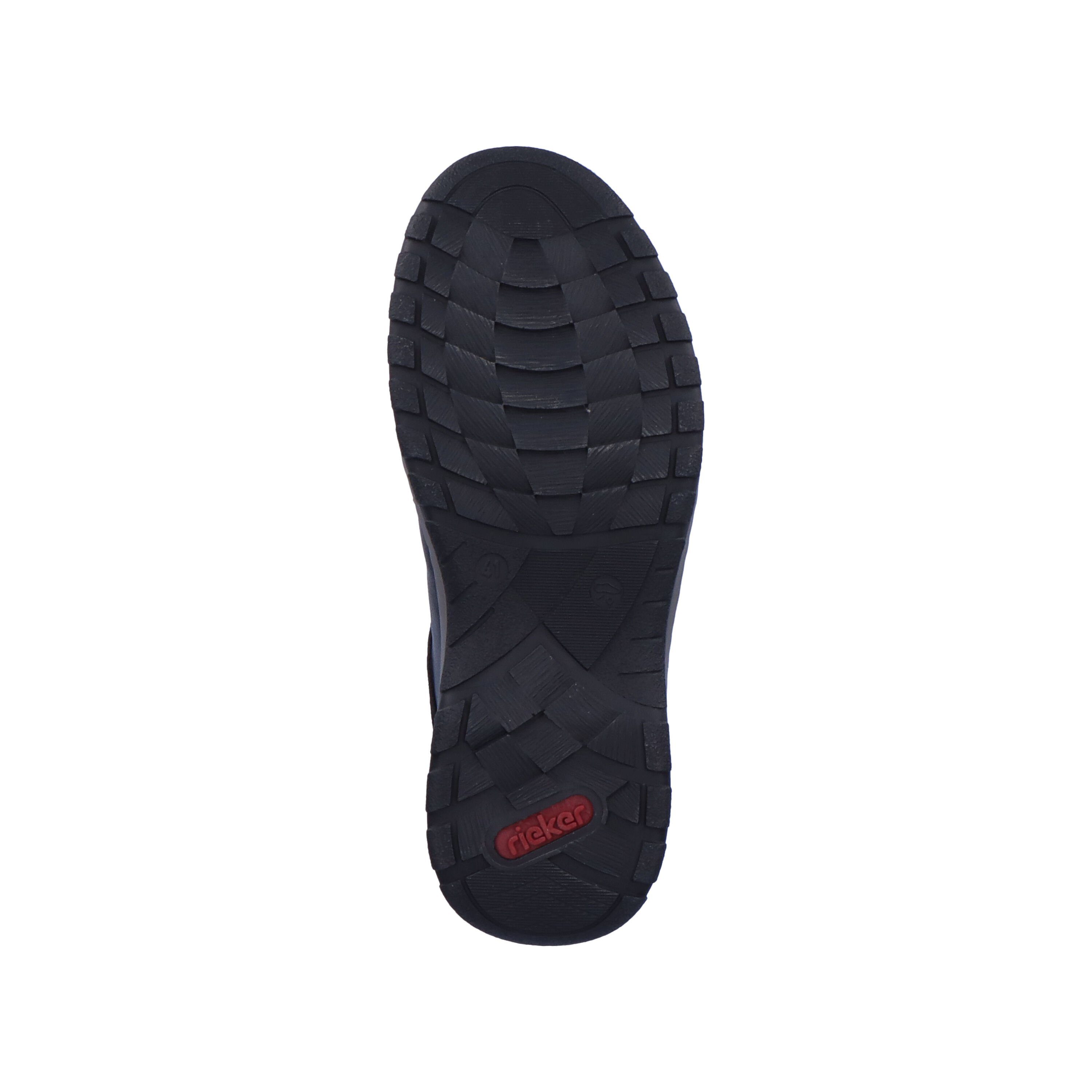 Rieker Schnürschuh (1-tlg) Zier-Reißverschluss
