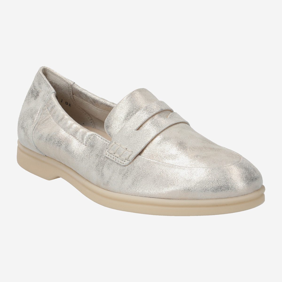 Paul Green 1033-033, Slipper & Mokassin in Gold für Damen Slipper