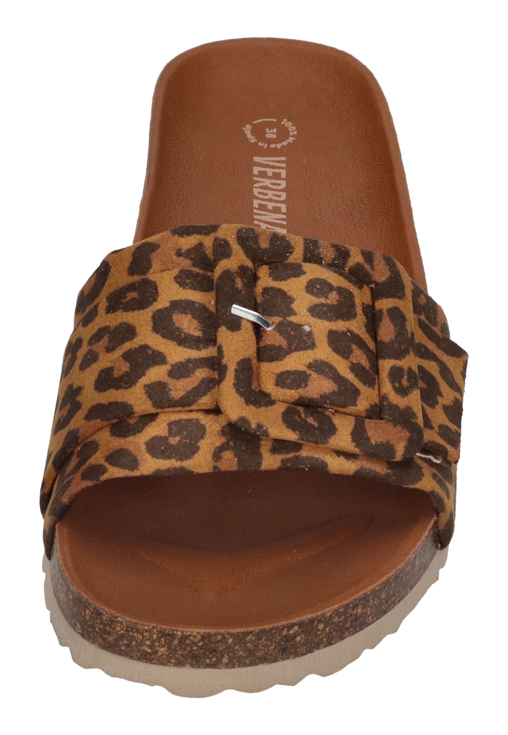 VERBENAS REIKO micro leo nat Pantolette Bronzo