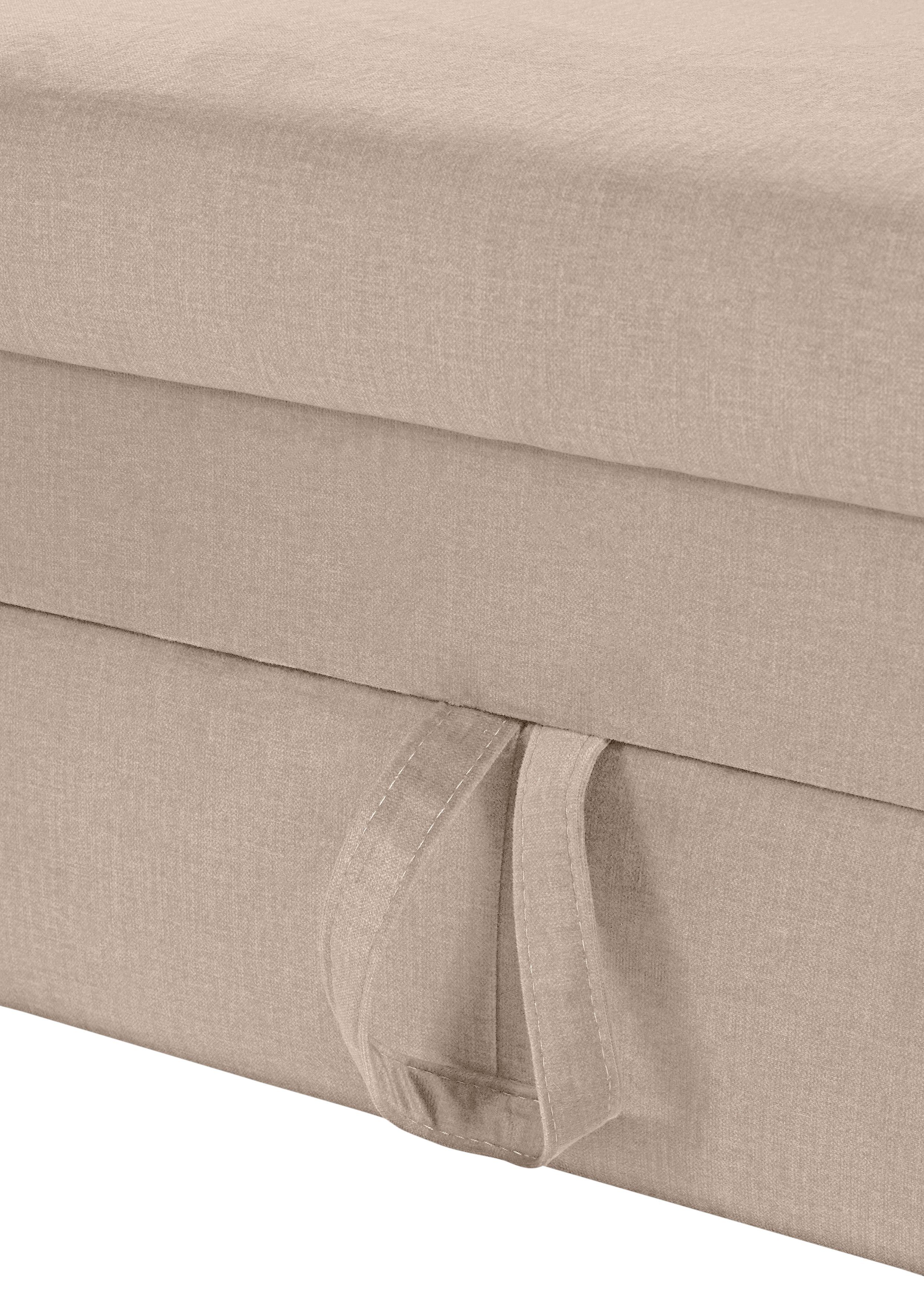 COTTA Ecksofa "Morven L-Form mit Kopfteilverstellung", wahlweise mit Bettfu günstig online kaufen