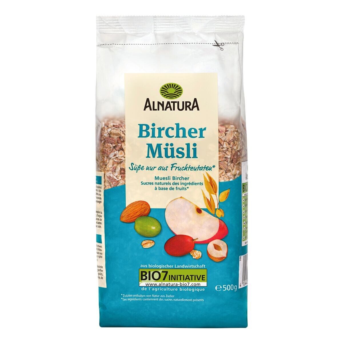 Alnatura Cerealien Bircher Müsli, 500 g