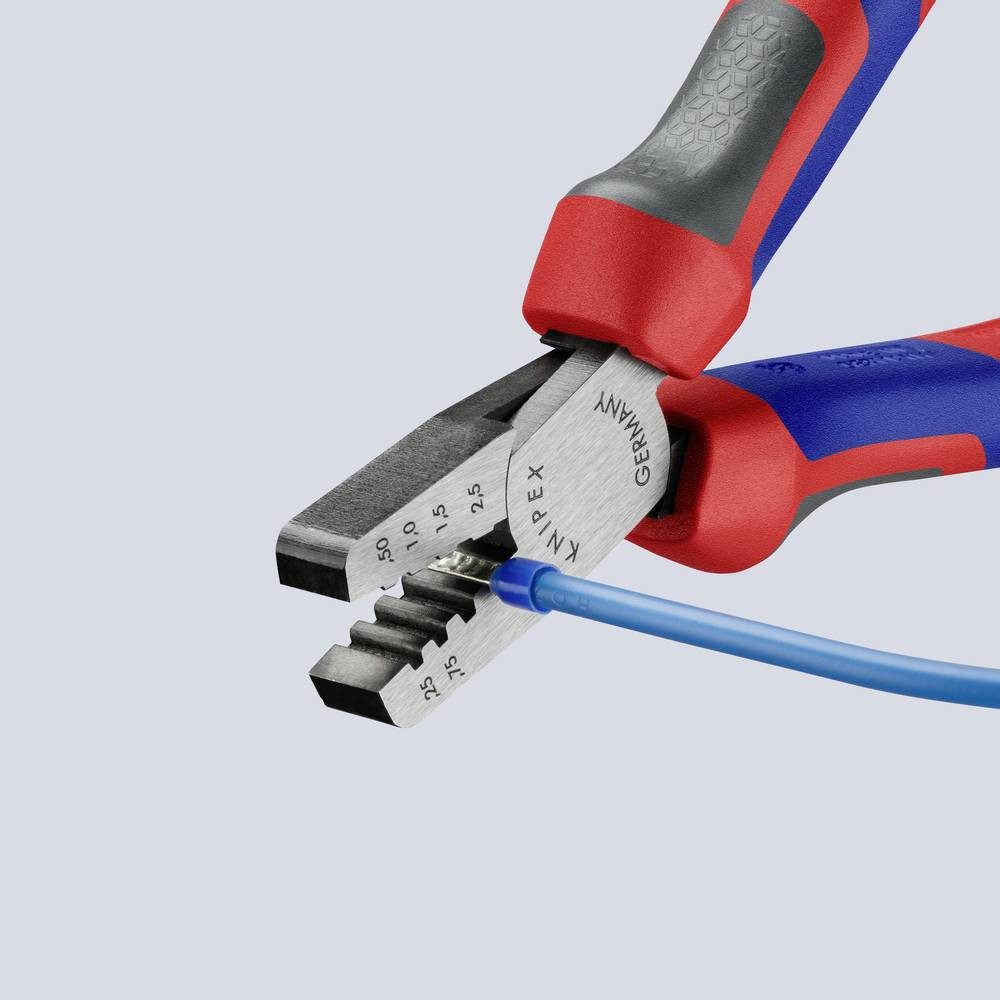 Knipex Crimpzange Crimpzange für Aderendhülsen 97 62 145 A