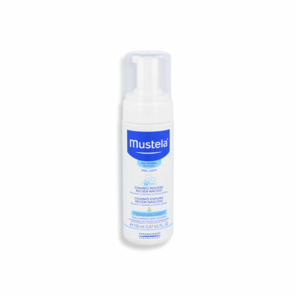 Mustela Haarshampoo Schaumshampoo für Neugeborene 150ml