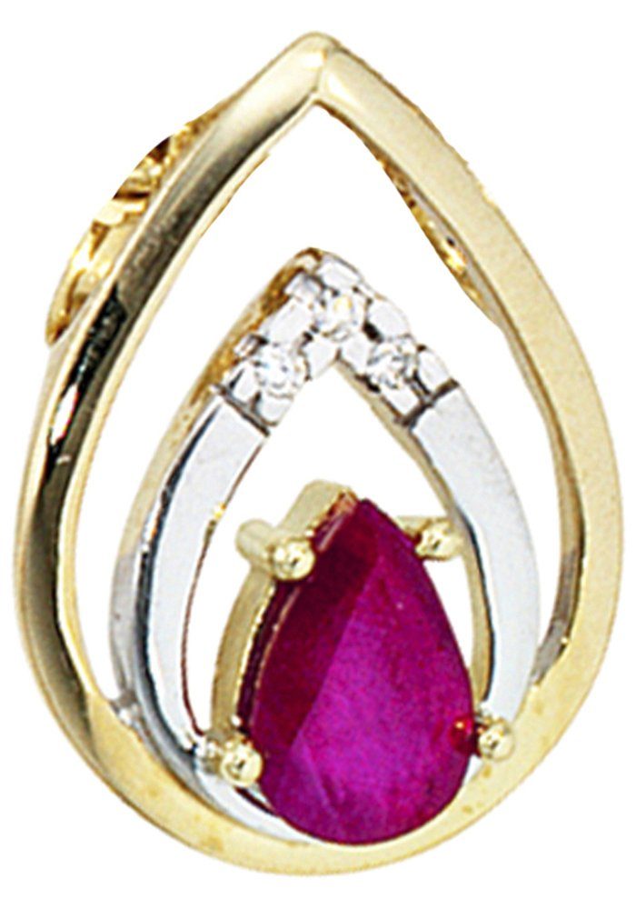 JOBO Kettenanhänger Anhänger Tropfen, ...