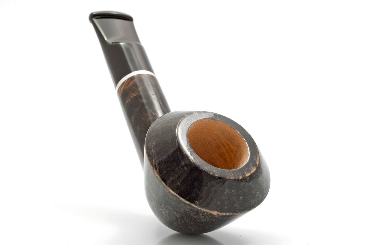 Rattray's Handpfeife Rattray's Pfeife Outlaw 140 Bulldog - 9mm Filter grau poliert