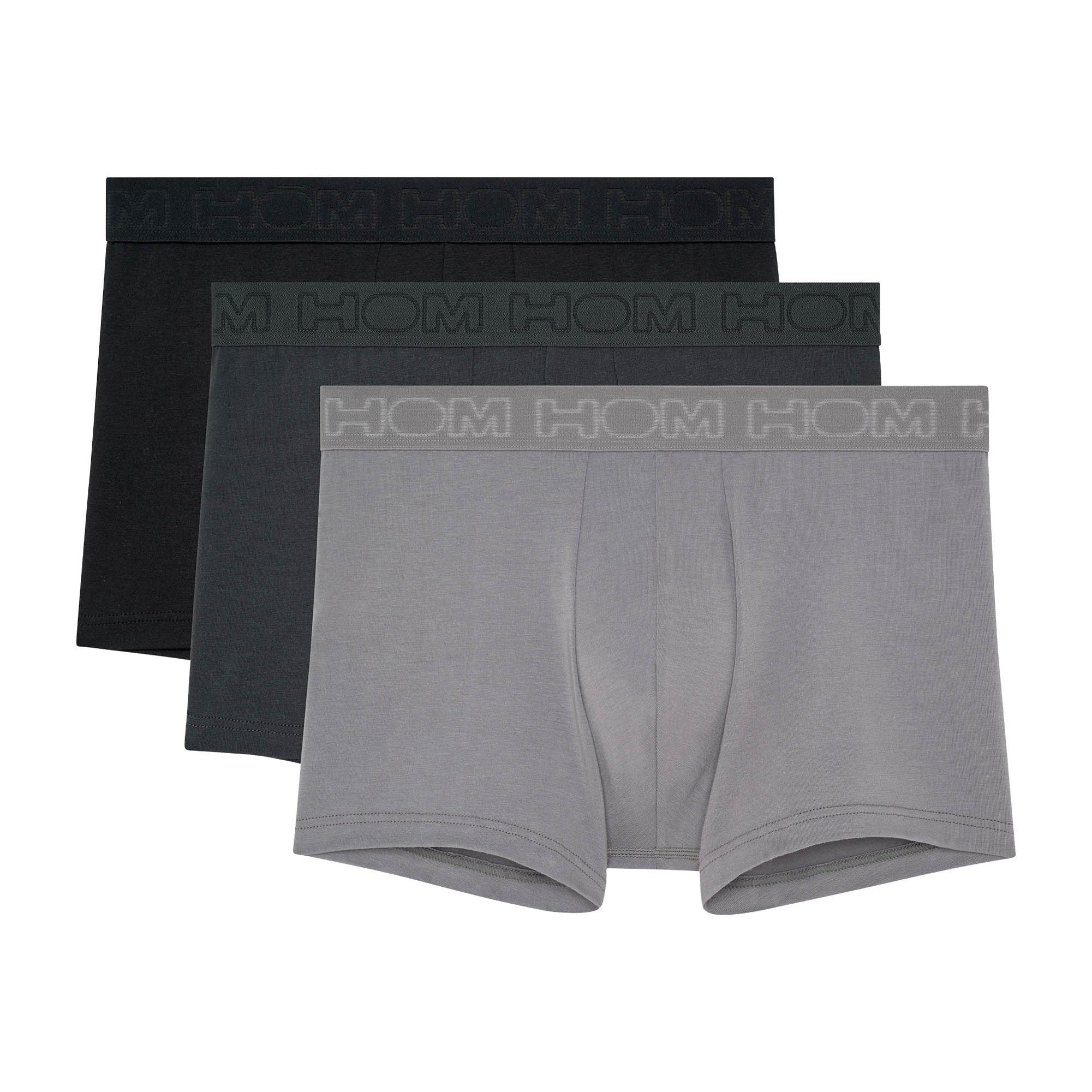 Hom Boxer Herren Boxershort 3er Pack Baumwollmischung (Packung, 3er Pack)