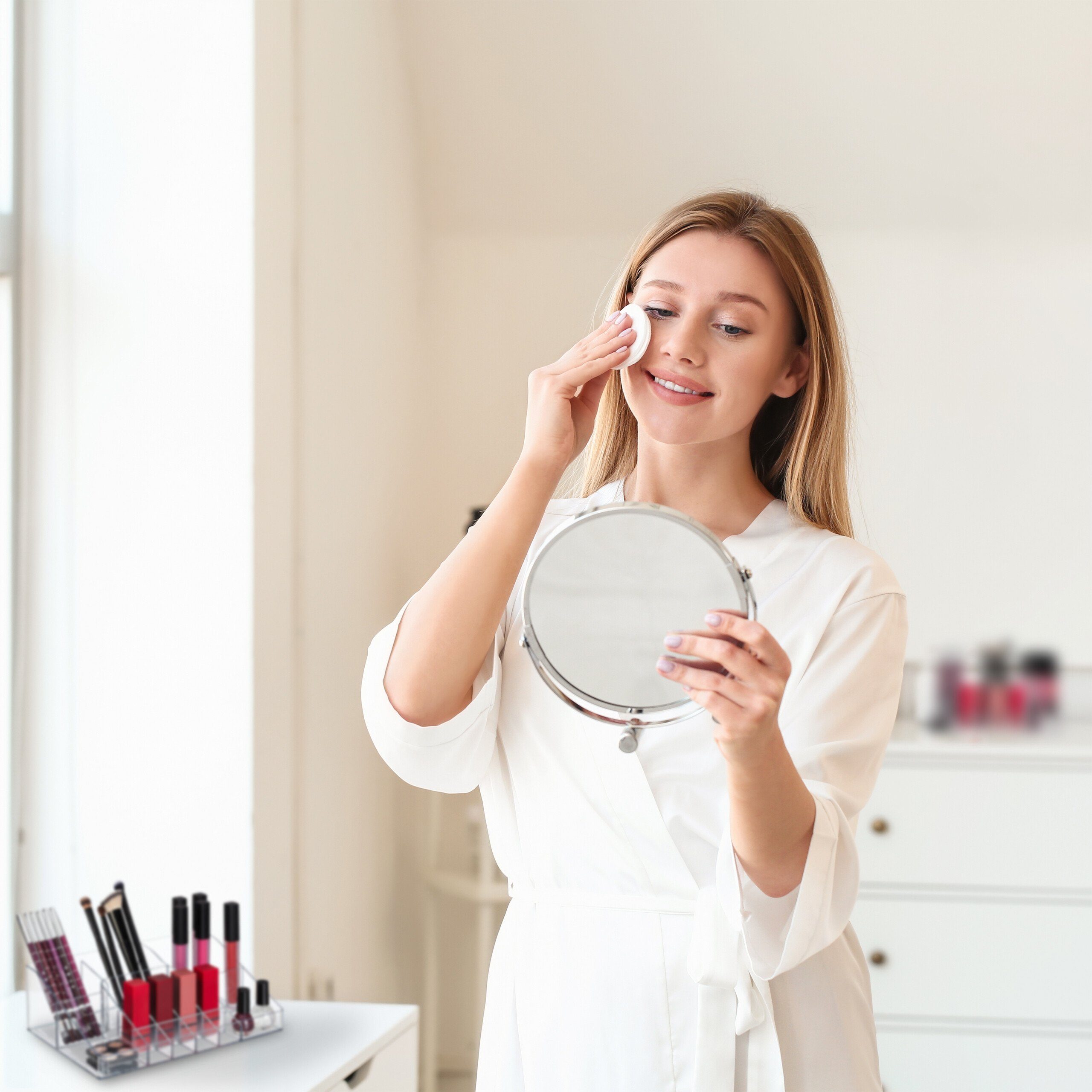 relaxdays Make-Up Organizer 2er Set