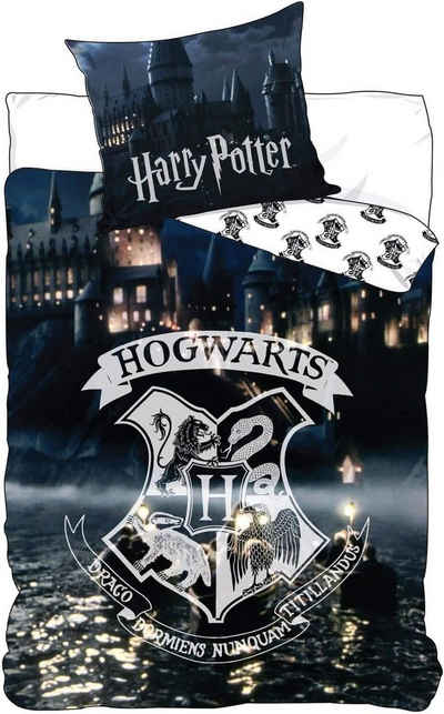 Wendebettbezug Harry Potter - Glow in the Dark Wendebettwäsche, Harry Potter