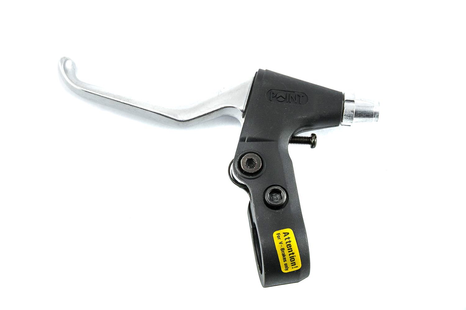 Point Bremsgriff Fahrrad POINT Рычаг тормоза 3-Finger V-Brake Bremsgriff links schwarz/sil